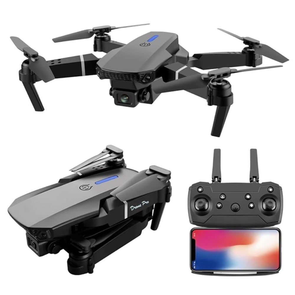 DMES Black Drone with Camera